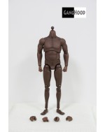 GangHood 1/6 Scale Black Muscular Body 1.0B Version
